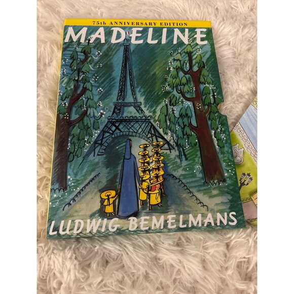 Madeline 75th Anniversary Edition Book By Ludwig Bemelmans With Pop-Up Paris Sce - Picture 5 of 16